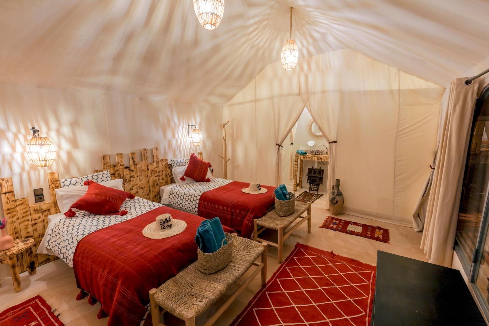 Soleil Camp & Camel Trekking Hotel Merzouga Exterior photo
